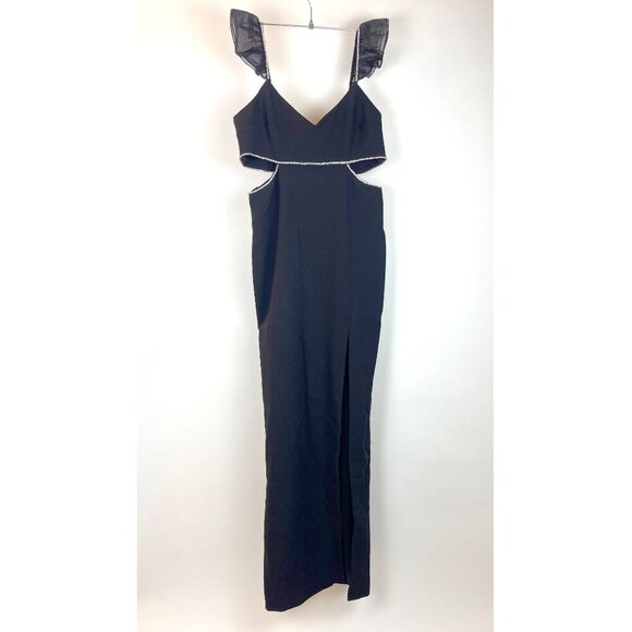 NWT LIKELY Breonna Gown in Black - 12 - Picture 2 of 6